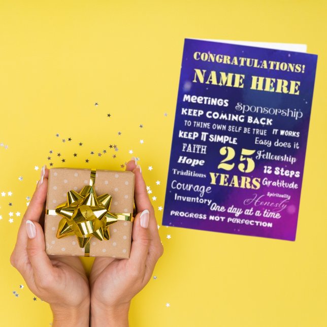 Name/Meilenstein 12-Stufen-Erholung anpassen Karte (Von Creator hochgeladen)