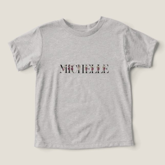 Name Michelle. (Design Vorderseite)