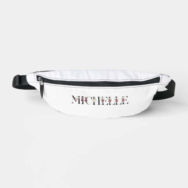 Name Michelle. Bauchtasche (Vorderseite)