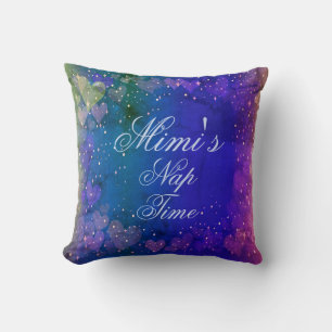 Name Mimis Nickerchen Time für Großmutter Nana änd Kissen