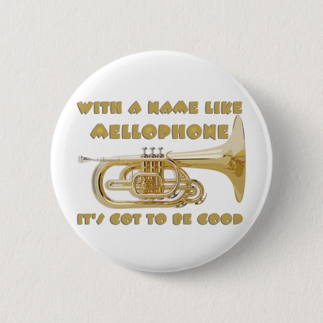 Name mögen Mellophone Button (Vorderseite)