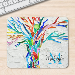 Name Monogram Mosaik Mousepad
