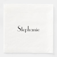 Name Monogram Template Schwarz-weiß 2022
