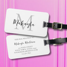 Name Monogramm Stylische Schrift