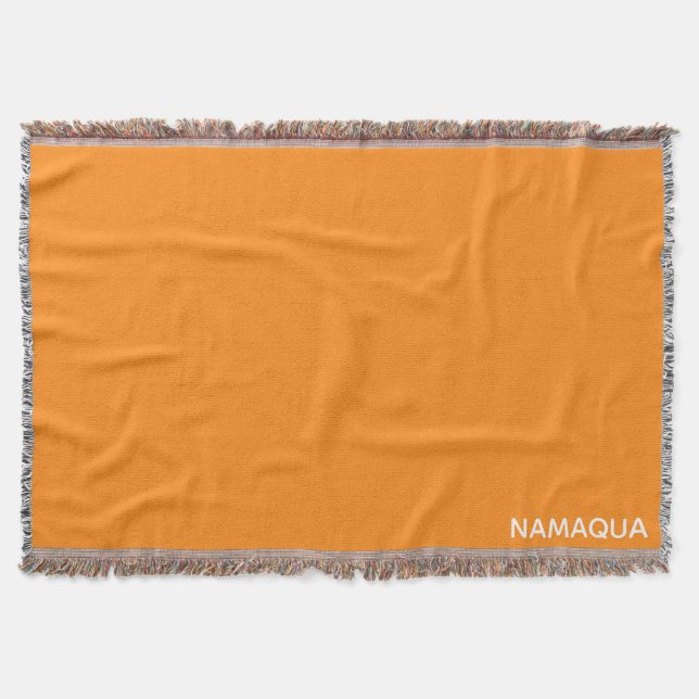 Name Namaqua orange Decke (Vorderseite)