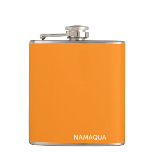 Name Namaqua orange Flachmann