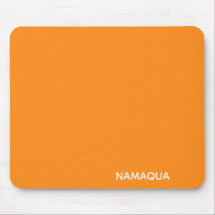 Name Namaqua orange Mousepad
