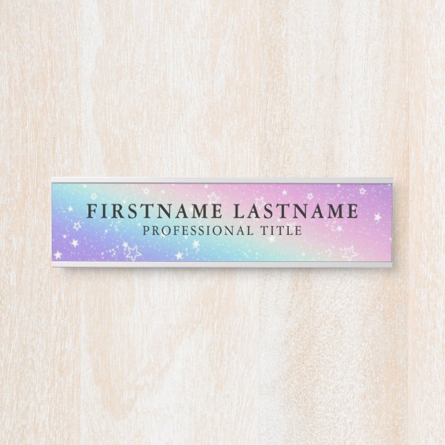 Name Name Name Name Mitarbeiter Office Türzeichen  Türschild (Vorderseite )