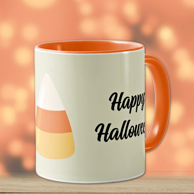 Name, Niedlich Halloween Candy Corn 11oz Combo Tasse (Von Creator hochgeladen)
