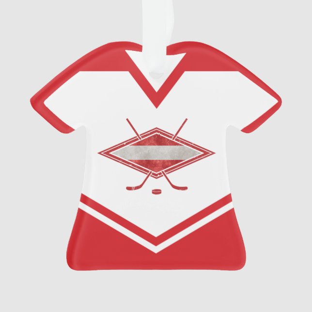Name & Nummer Jersey Austria Logo Ornament (Vorderseite)