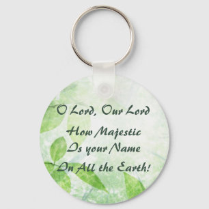 Name O-Lord-How Majestic Is Your Schlüsselanhänger