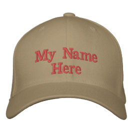 Name oder Text hinzufügen Wählen Sie die Farbe Thr Bestickte Baseballkappe