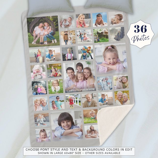 Name oder Titel Grau der Fotocollage Sherpadecke (Von Creator hochgeladen)