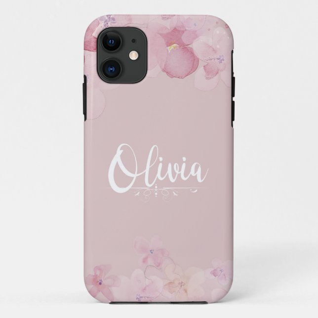 Name Olivia Case-Mate iPhone Hülle (Rückseite)