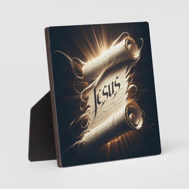 "Name Over All Names" Desktop Plaque Fotoplatte (Vorderseite)