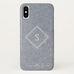 Name Personalisiert Moderner Eleganter Glitzer hin Case-Mate iPhone Hülle
