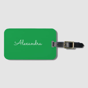 Name Personalisiert Simple Modern hinzufügen Gepäckanhänger