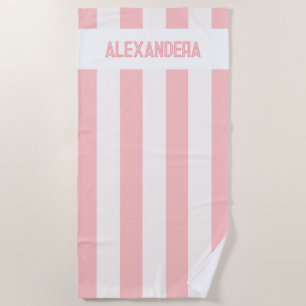 Name Pink Junggeselinnen-Abschied Bridesmaid Strandtuch