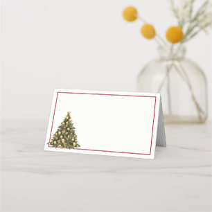 Name Platzkarte-Weihnachtsbaum-Platzkarte Platzkarte