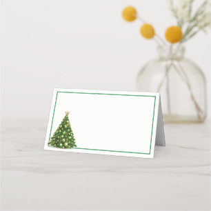 Name Platzkarte-Weihnachtsbaum-Platzkarte Platzkarte