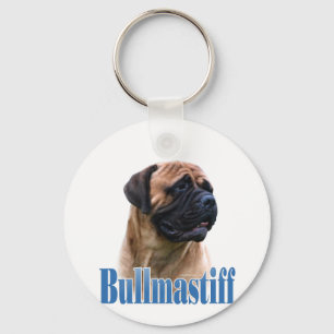 Name Red Bullmastiff Schlüsselanhänger