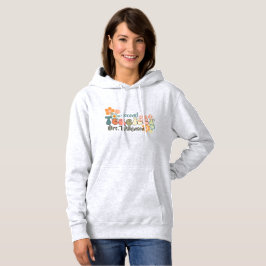 Name Retro Groovy Zurück zur Schule Lehrerin Hoodie