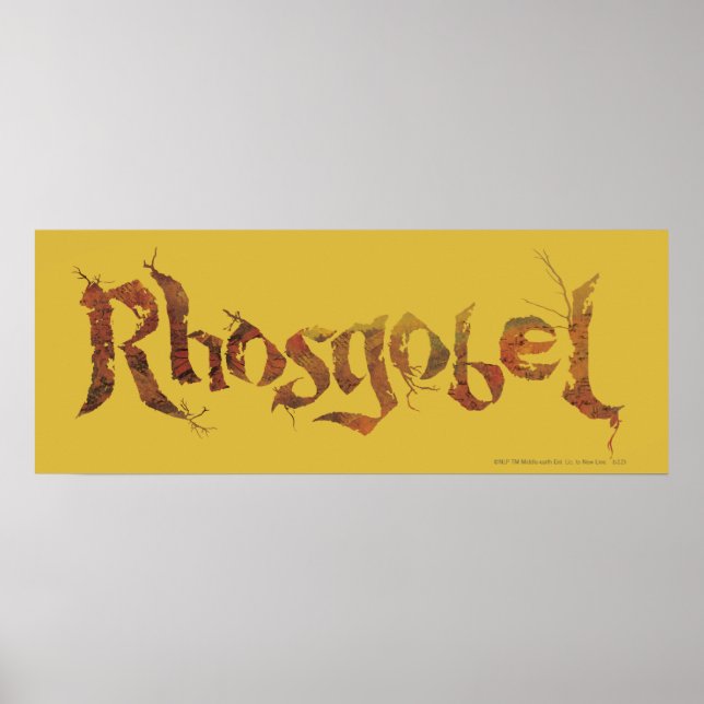 Name Rhosgobel Poster (Vorne)