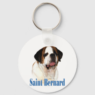 Name Saint Bernard Schlüsselanhänger