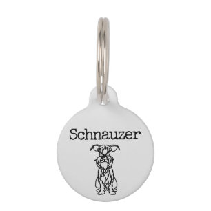 Name Schnauzer Haustiermarke