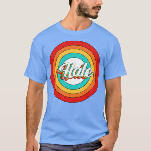 Name Shirt Vintag Hale Circle