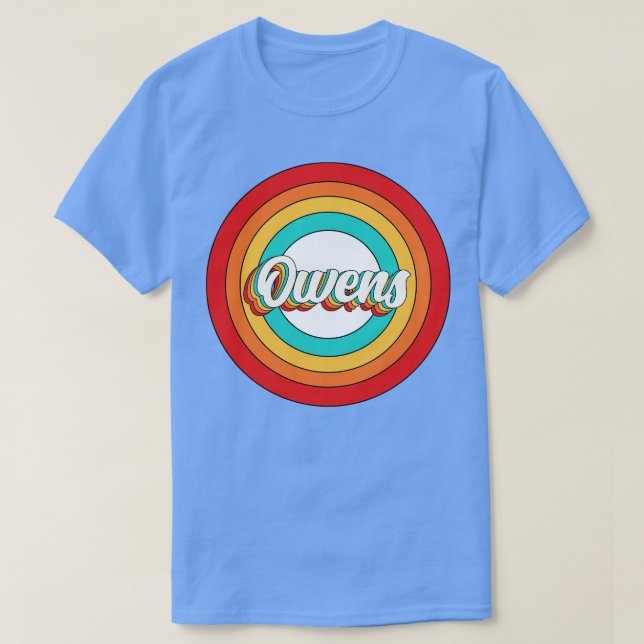 Name Shirt Vintag Owens Circle (Design vorne)