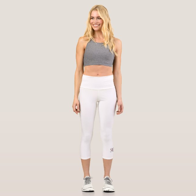 Name Sofia.Mein Name ist Sofia. Capri Leggings (Vorderseite)