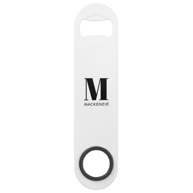 Name Speed Flaschenöffner (Vorderseite)