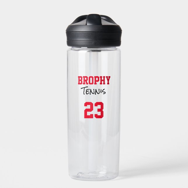 NAME SPORT SPORT NUMMER Jahr Teamgeist Trinkflasche (Vorderseite)