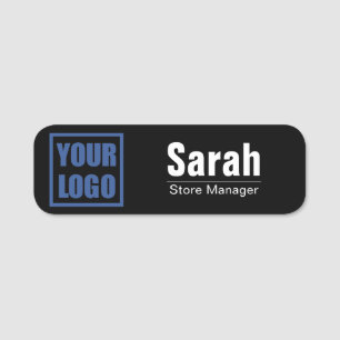 Name-Tag-Abzeichen-Logo-Vorlage Namensschild