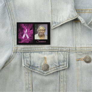 Name Tag des Brustkrebses Namensschild