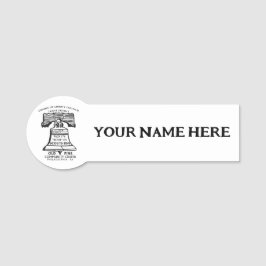 Name Tag Namensschild