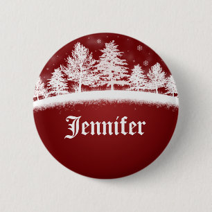 Name-Tags des WeihnachtsParty Button