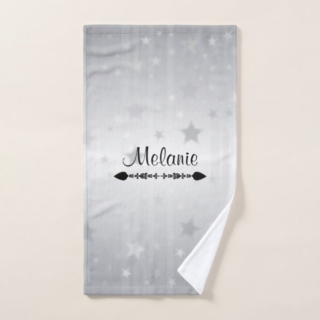 Name TEMPLATE, dekorativ, anpassen Handtuch (Handtuch)
