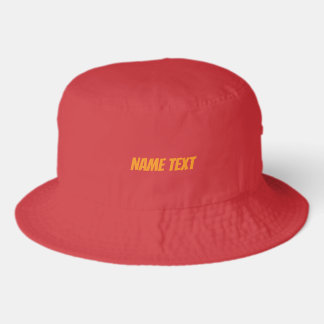 Name Text Eleganter Roter Farb-Cap Komfortabler Si Truckerkappe