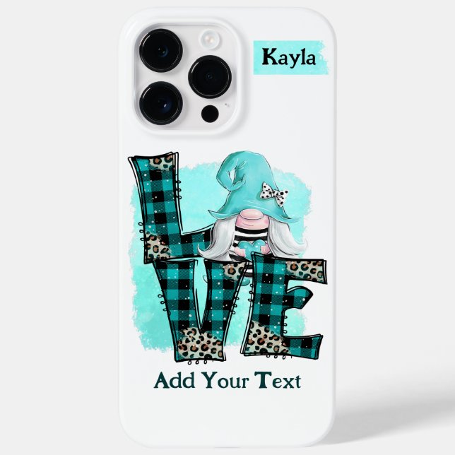 Name/Text hinzufügen - Apple iPhone 14 Pro Max Cas Case-Mate iPhone Hülle (Rückseite)