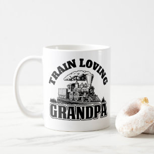 NAME/TEXT hinzufügen - Motor der Dampfbahn Großp Kaffeetasse