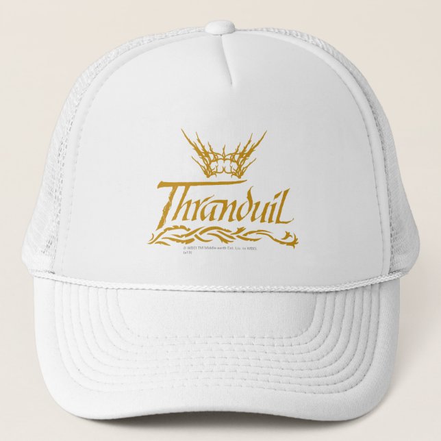 Name Thranduil Truckerkappe (Vorderseite)