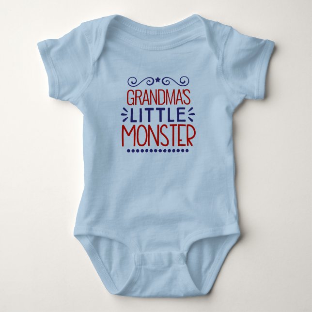 Name/Titel Daddy, Opa, Oma oder jedermann hinzufüg Baby Strampler (Vorderseite)