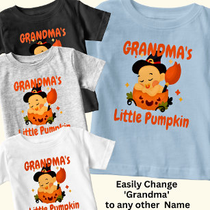 Name/Titel Großvaters Kleine Kürbis hinzufügen Baby T-shirt