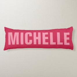 Name- u. Farbkörperkissen Seitenschläferkissen