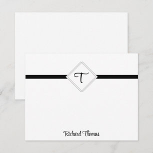 Name und anfängliche Personalisierte Mitteilungska Mitteilungskarte