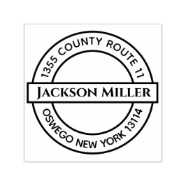 Name und Anschrift Permastempel