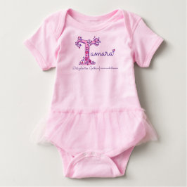 Name und Bedeutung von T-Monogramm-Kleidung für Ta Baby T-shirt