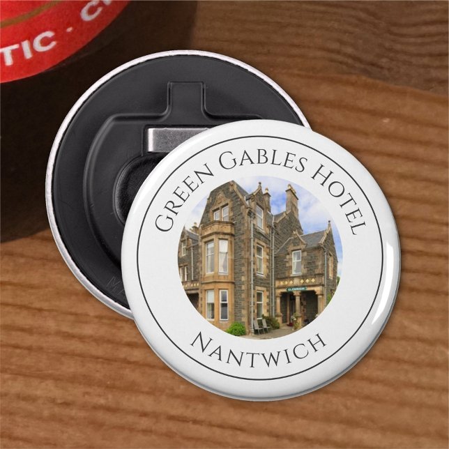 Name und Foto des Hotels. Hotel Flaschenöffner (Von Creator hochgeladen)